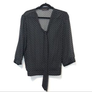 🌹The Limited Polkadot Blouse